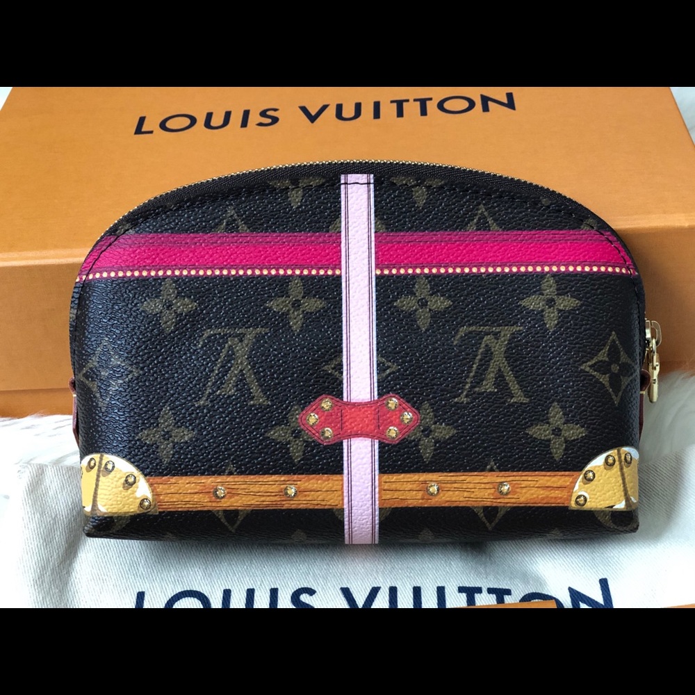 ❌SOLD❌ Louis Vuitton Summer Trunk Cosmetic Pouch - Picture 2 of 8